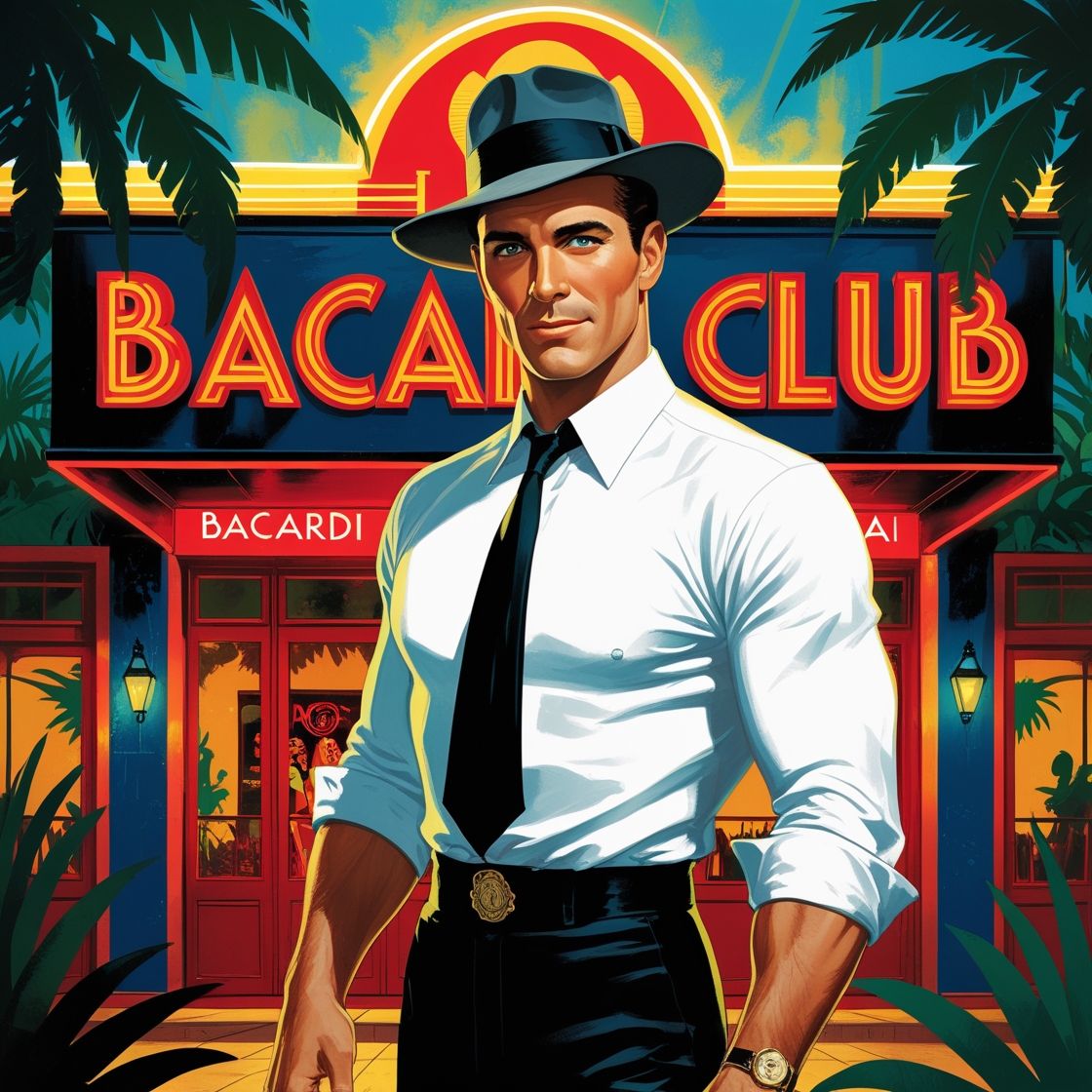 Errol flynn bacardi club cuba